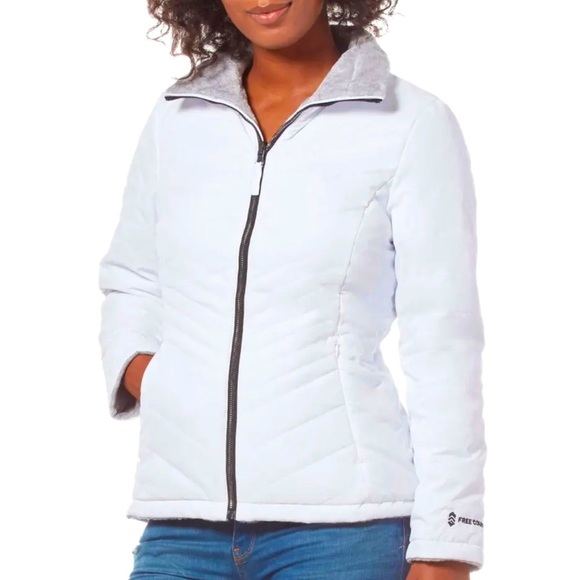 Free Country Jackets & Blazers - Free Country Women's Cloud Reversible Puffer Jacket, sz Large